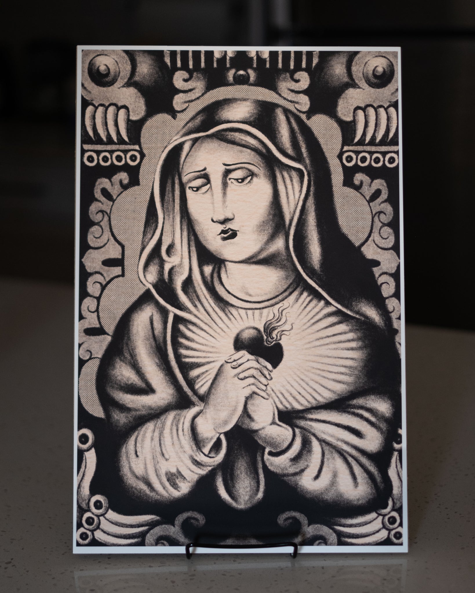 Nuestra Señora del Sagrado Corazón Giclée Print